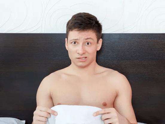 During morning erections, men may experience mucus discharge from the urethra