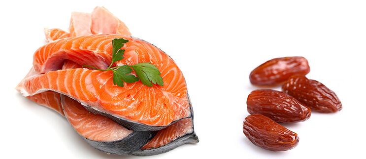 Fish and dates to increase male fertility
